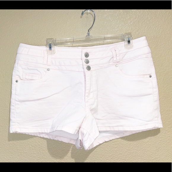 Blue Spice Pants - Juniors high waste pink shorts size 17